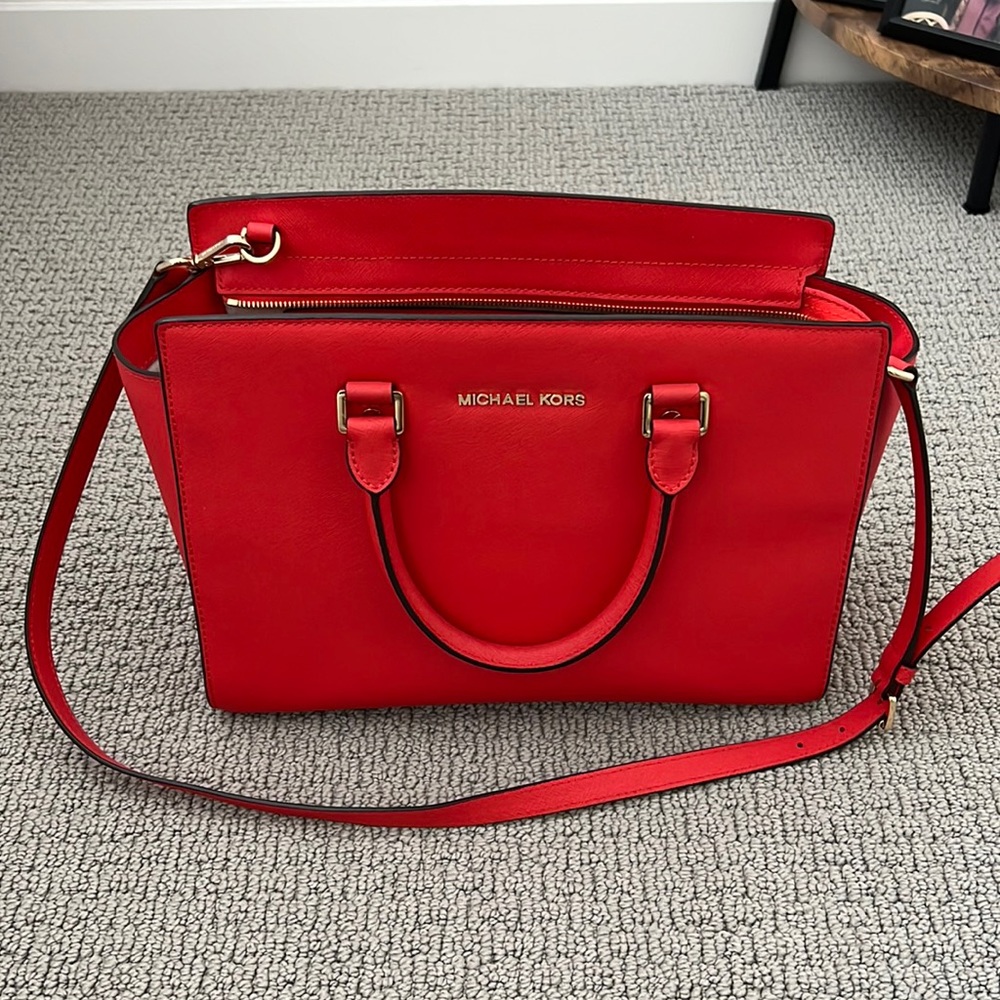 Michael Kors Leather Selma Bag